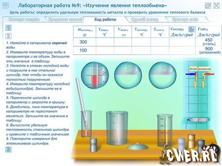 Виртуальные лабораторные работы по физике