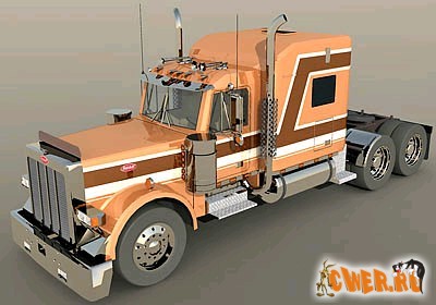 Peterbilt Truck 3d model