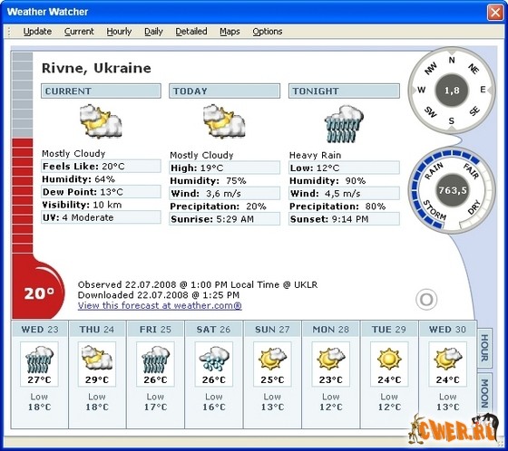 Weather Watcher 5.6 Build 40