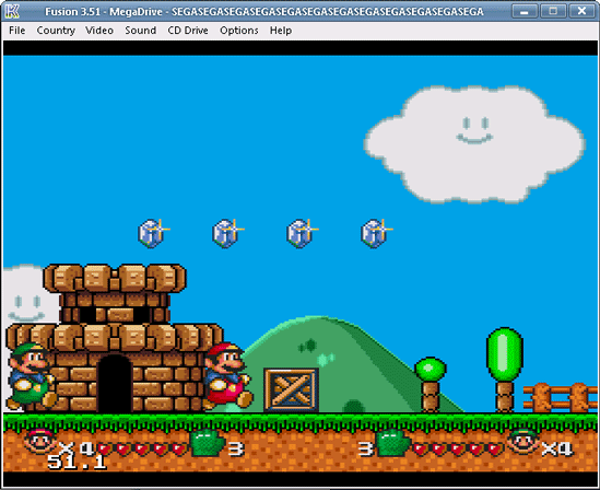 Super Mario Sega Mega Drive