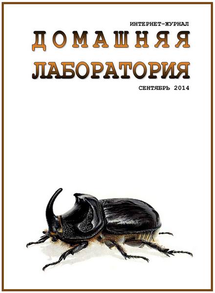 Домашняя лаборатория №9 сентябрь 2014