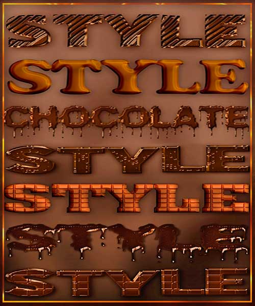 Chocolate styles