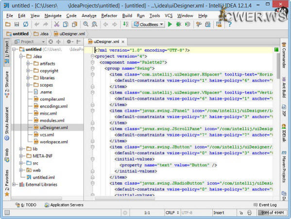 IntelliJ IDEA 12.1.4 Build 129.713 Ultimate Edition