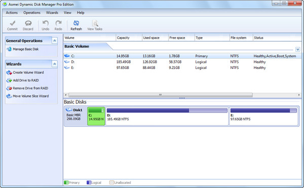 AOMEI Dynamic Disk Manager Pro