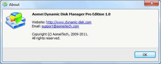 AOMEI Dynamic Disk Manager Pro