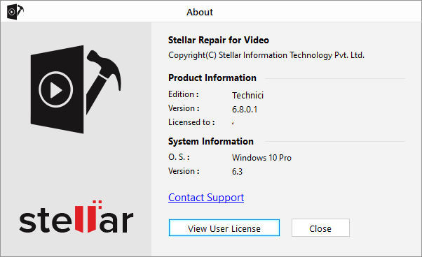 Stellar Repair for Video