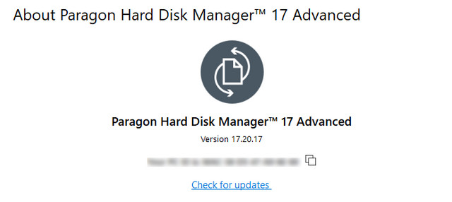 Paragon Hard Disk Manager