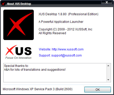 XUS Desktop