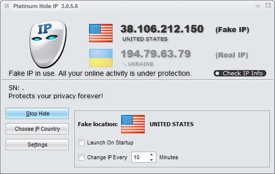 Platinum Hide IP