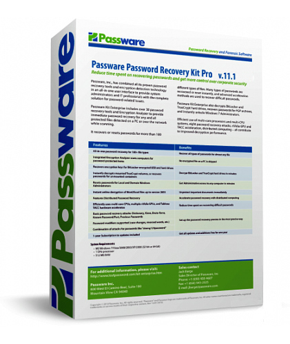 Passware Password Recovery Kit