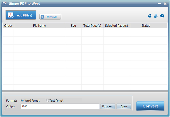 Simpo PDF to Word