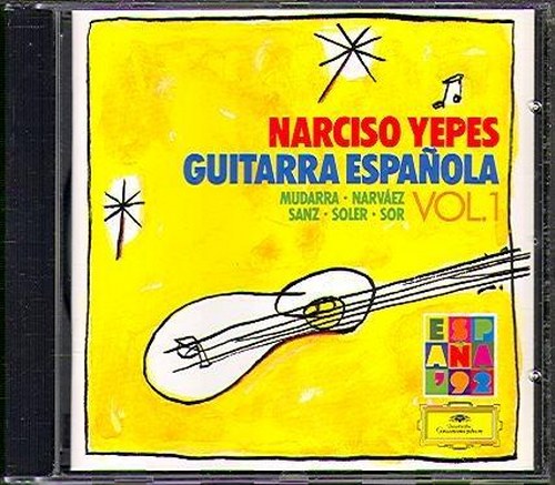 Narciso Yepes. Guitarra Espanola: 5CD box (1992)