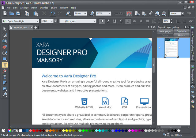 Xara Designer Pro X 19