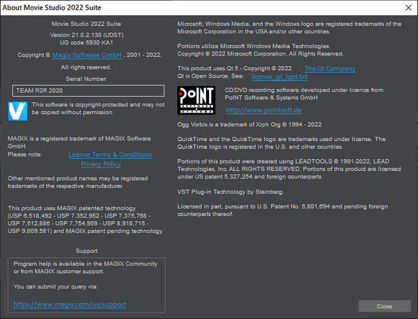 Portable MAGIX Movie Studio Suite 2022 v21.0.2.130
