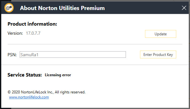 Norton Utilities Premium 17.0.7.7