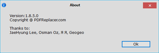 PDF Replacer Pro 1.8.5.0