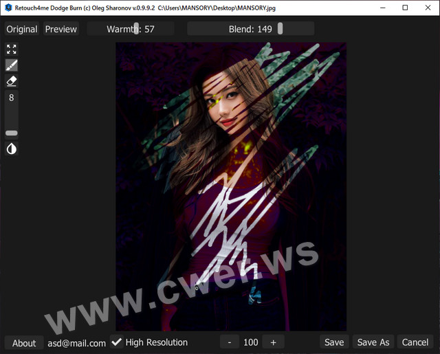 Retouch4me Dodge & Burn 0.9.9.2