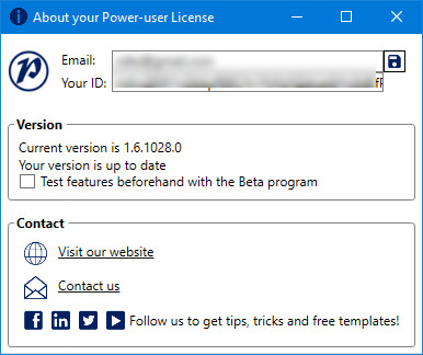 Power-user Premium 1.6.1028.0