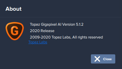 Topaz Gigapixel AI 5.1.2