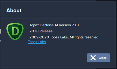 Topaz DeNoise AI 2.1.3