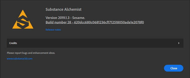 Substance Alchemist 2019.1.3