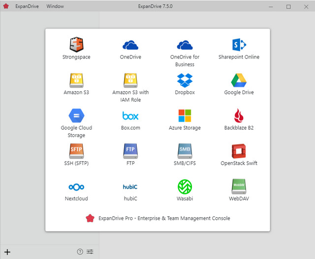 ExpanDrive 7.5.0