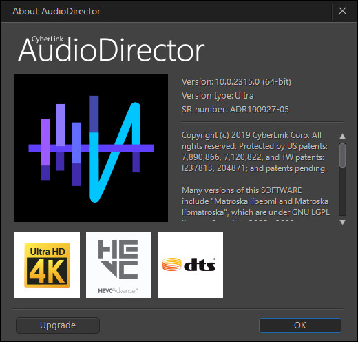 CyberLink AudioDirector Ultra 10.0.2315.0