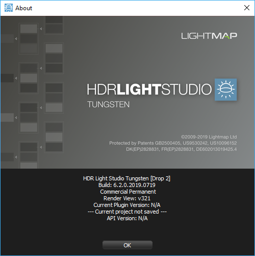 Lightmap HDR Light Studio Tungsten 6.2.0.2019.0719