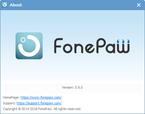 FonePaw iPhone Data Recovery 5.9.0