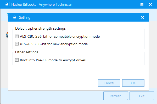 Hasleo BitLocker Anywhere 4.8 Professional / Technician