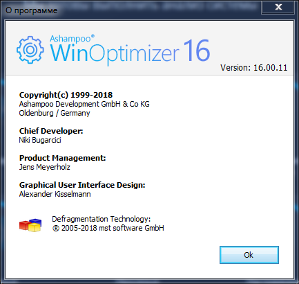 Ashampoo WinOptimizer 16.00.11