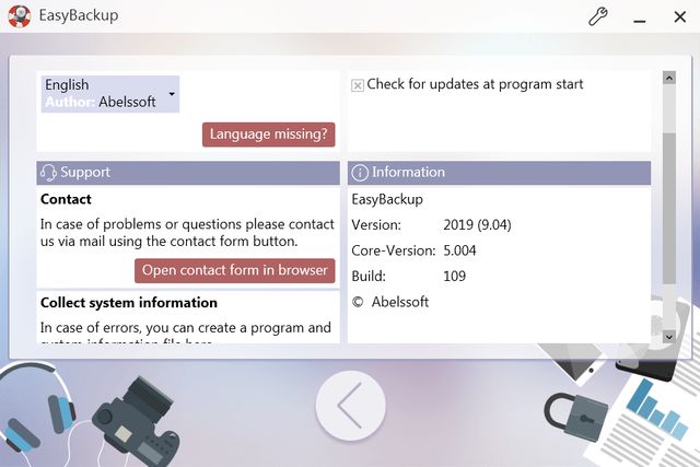 Abelssoft EasyBackup 2019.9.04 Build 109