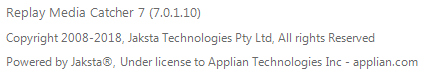 Replay Media Catcher 7.0.1.10