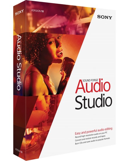 MAGIX Sound Forge Audio Studio 10