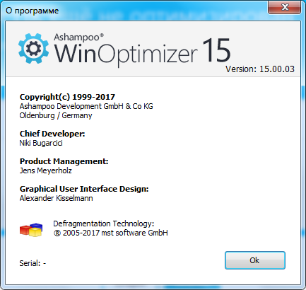 Ashampoo WinOptimizer 15.00.03 + Portable