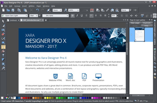 Xara Designer Pro X 15