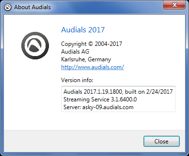 Audials One 2017.1.19.1800