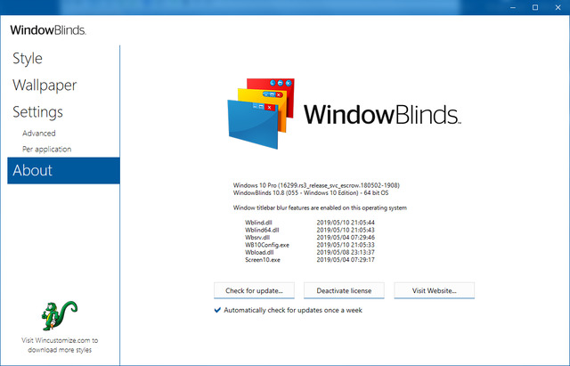 Stardock WindowBlinds