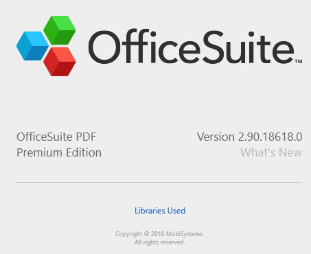 OfficeSuite Premium Edition