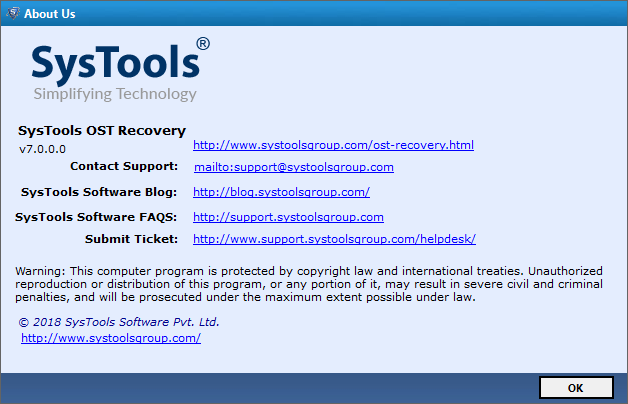SysTools OST Recovery