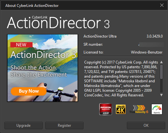 CyberLink ActionDirector Ultra