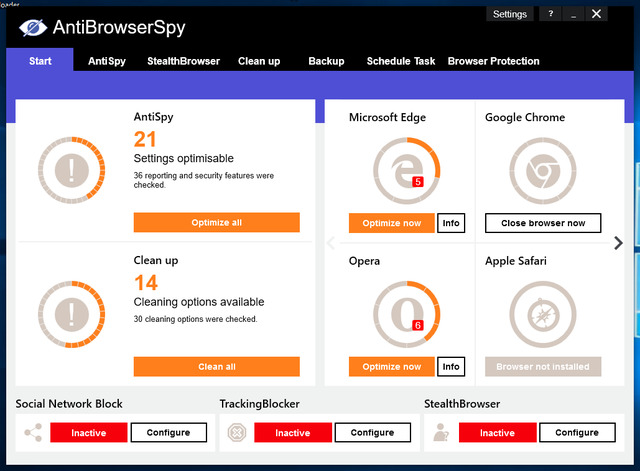 Abelssoft AntiBrowserSpy 2019