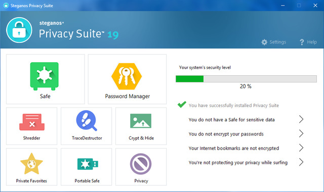 Steganos Privacy Suite