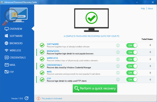 Advanced Password Recovery Suite