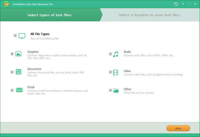 Tenorshare Any Data Recovery Pro 5.5.0.0