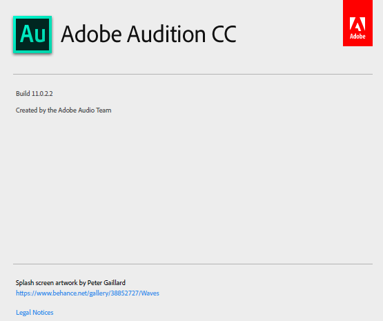 Adobe Audition CC 2018