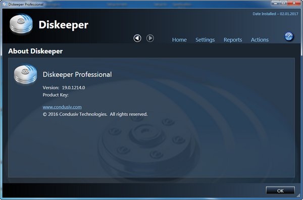 Diskeeper Professional 2016 19