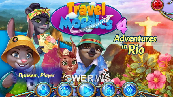 скриншот игры Travel Mosaics 4: Adventures in Rio