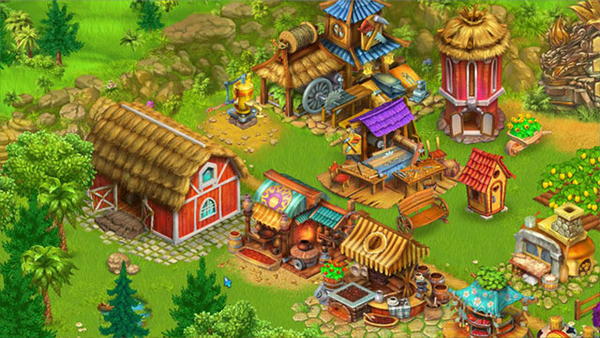 скриншот игры Farm Tribe 3: Dragon Island