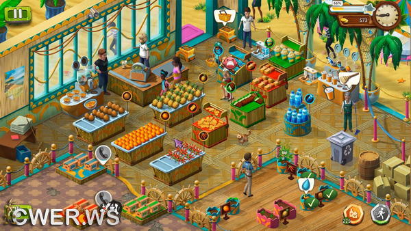 скриншот игры Amy's Greenmart 2: Crimson Island